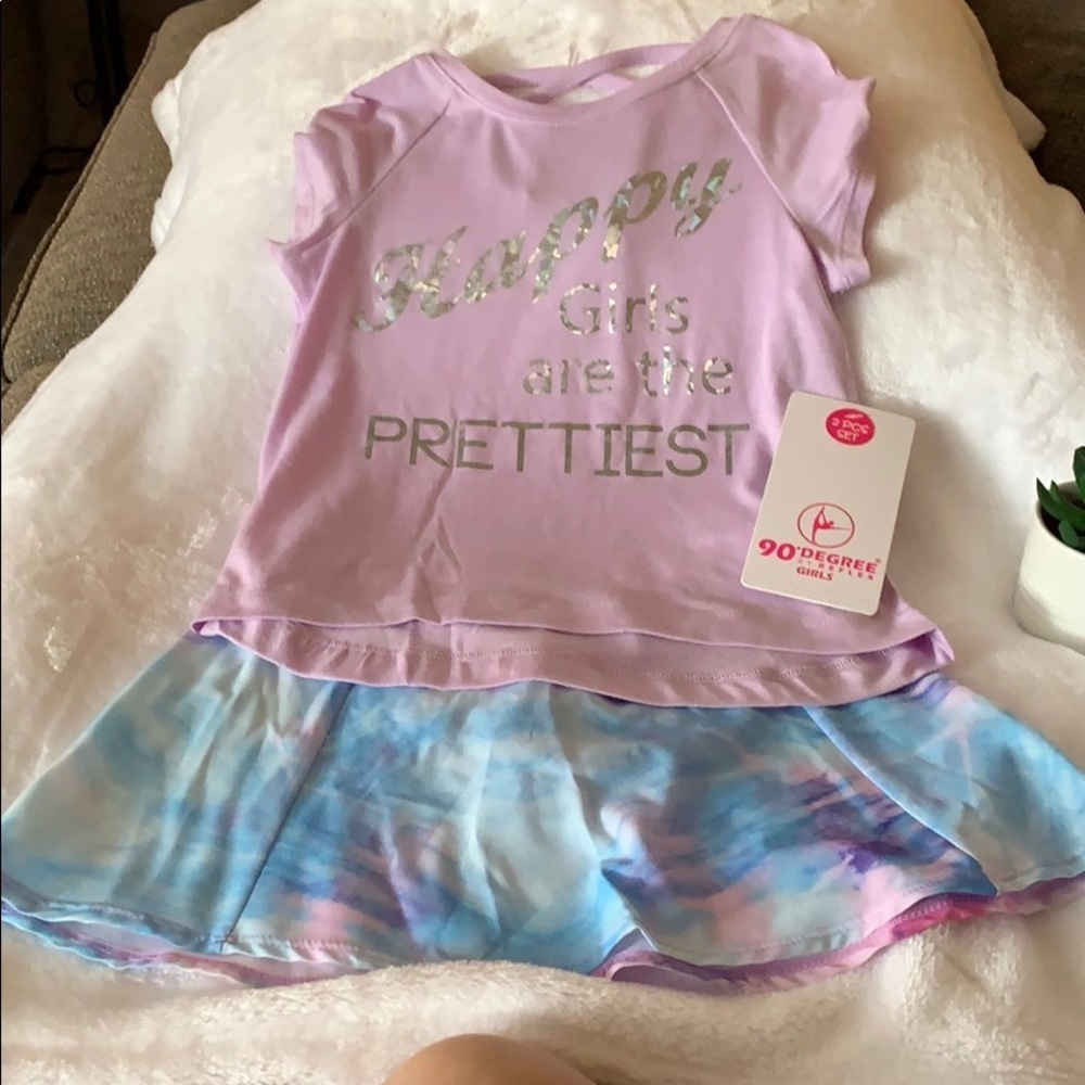 BNWT Skirt and Top Happy Gorls are the Prettiest